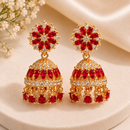 Ruby Noor Jhumka